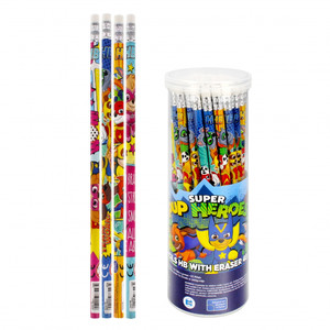 Starpak Pencil with Eraser Paw Patrol 48pcs