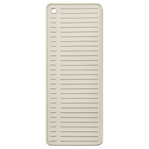 RINNIG Dish drying mat, beige, 51x42 cm