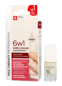 Eveline Nail Therapy 6in1 Care & Colour Conditioner French 5ml