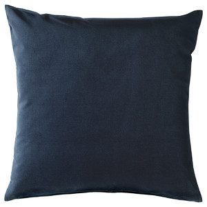 SANELA Cushion cover, dark blue, 50x50 cm