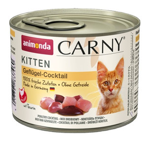 Animonda Carny Kitten Poultry Cocktail for Cats Can 200g