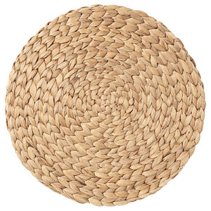 SOARÉ Place mat, water hyacinth, 37 cm