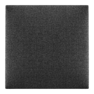 Upholstered Wall Panel Stegu Mollis Square 30 x 30 cm, dark grey