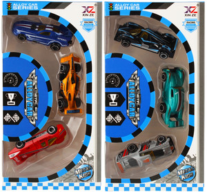 Racing Car Alloy Series 3-pack, 1 set, assorted colours, 3+