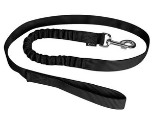 CHABA Dog Bungee Leash 25, black