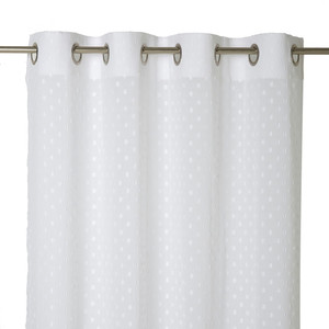 Curtain GoodHome Bisho 140x260cm, white