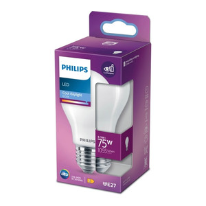 Philips LED Bulb Glass A60 E27 1055 lm 6500 K