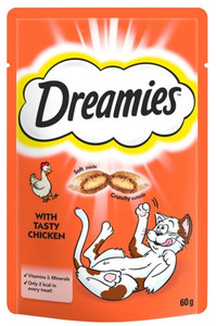 Dreamies Cat Treats Chicken 60g