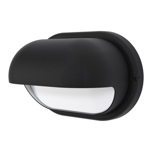 GoodHome Outdoor Wall Lamp Helmet 650 lm IP44, black
