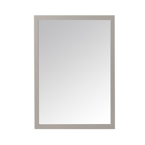 GoodHome Bathroom Mirror Perma 100 x 70 cm, grey frame