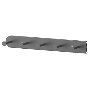 KOMPLEMENT Pull-out multi-use hanger, dark gray, 35 cm