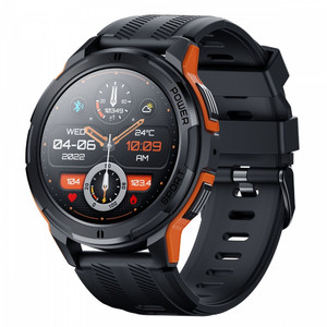 OUKITEL Smartwatch BT10 Rugged, black-orange