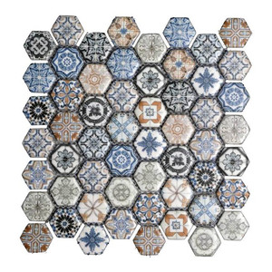 Glass Mosaic Tile Anatolia 28 x 28 cm, 1pc