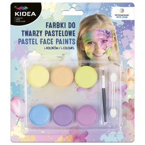 Face Paints Pastel 6 Colours