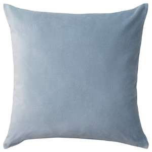 SANELA Cushion cover, light blue, 50x50 cm