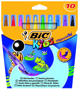BIC Kids Visaquarelle Felt Brushes 10pcs