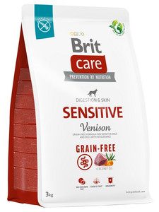 Brit Care Grain Free Sensitive Venison Dog Dry Food 3kg