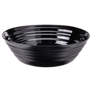 NÄTBARB Serving bowl, black, 22 cm