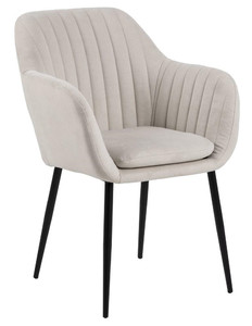 Upholstered Chair Emilia, beige