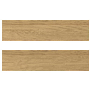 VOXTORP Drawer front, oak effect, 40x10 cm