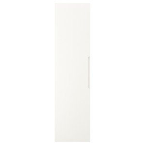 TONSTAD Door with hinges, off-white, 50x195 cm