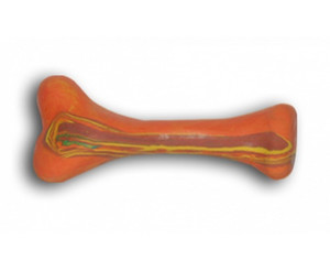 Fixi Rubber Dog Toy Bone 12cm, assorted colours