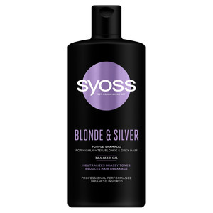Schwarzkopf Syoss Blonde & Silver Shampoo Anti Yellow Tones 440ml