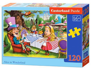 Castorland Children's Puzzle Alice in Wonderland 120pcs 6+