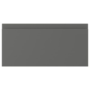 VOXTORP Drawer front, dark grey, 40x20 cm