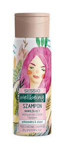 SESSIO Wellbeing Moisturizing Shampoo for Dry & Brittle Hair Schizandra & Aloes 300 ml