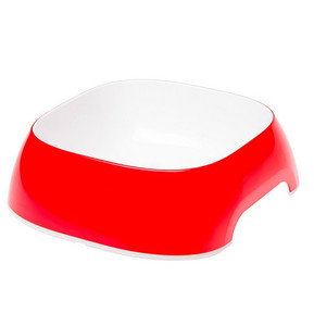 Dog Bowl Glam Medium, red