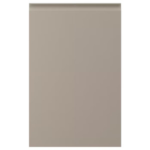 UPPLÖV 2-p door f corner base cabinet set, left-hand/matt dark beige, 25x80 cm