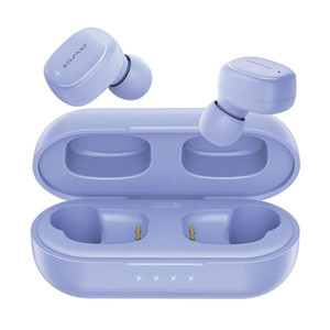 AWEI Headphones Earphones Bluetooth 5.1 T13 Pro TWS Purple
