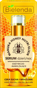 Bielenda Manuka Honey Nutri Elixir Nourishing & Moisturising Day/Night Serum 30g
