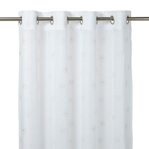 Curtain GoodHome Jaspe 140x260cm, ecru