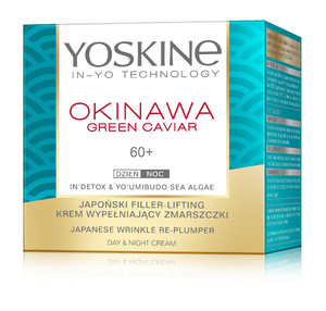 Yoskine Okinawa Green Caviar 60+ Japanese Wrinkle Re-Plumper Day/Night Cream 50ml