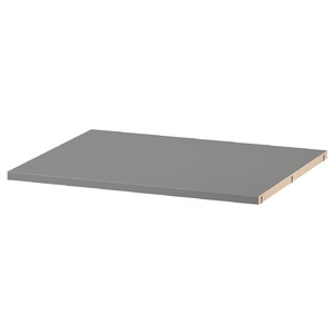 HAUGA Shelf, grey, 56 cm