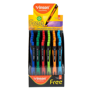 Vinson Oil Gel Pen Free 36pcs
