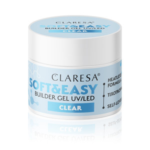 CLARESA Builder Gel Soft&Easy - Clear 12g