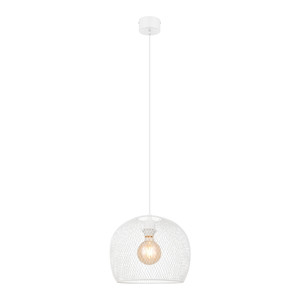 GoodHome Pendant Lamp Osiglia E27, white