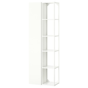 ENHET Storage combination, white, 60x32x180 cm