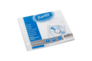 Bantex Pocket for CD/DVD 5-pack