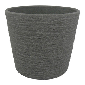 Ceramic Plant Pot Cermax 15 cm, dark graphite