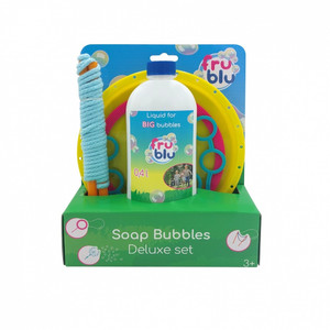 Fru Blu Soap Bubbles Deluxe Set + liquid 0.4l
