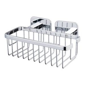 Bisk Shower Basket Tore, chrome