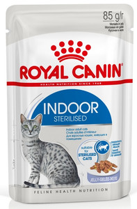 Royal Canin Indoor Sterilised Jelly Cat Wet Food 85g