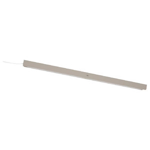 ÖVERSIDAN LED wardrobe lighting strp w sensor, dimmable grey-beige, 71 cm