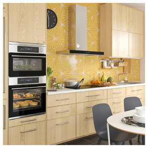 KULINARISK Wall mounted extractor hood, stainless steel, glass