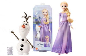 Disney Frozen Elsa Doll & Olaf HLW67 3+