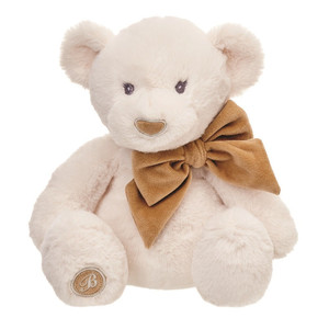 Beppe Soft Plush Toy Teddy Bear Roger 26cm, light beige, 3+